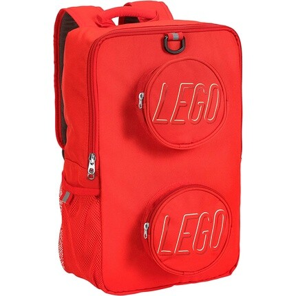 

Рюкзак Lego Unisex Brick Backpack, красный