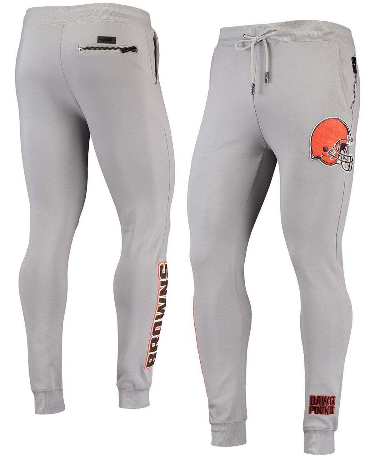 

Мужские серые брюки-джоггеры с логотипом cleveland browns Pro Standard, серый