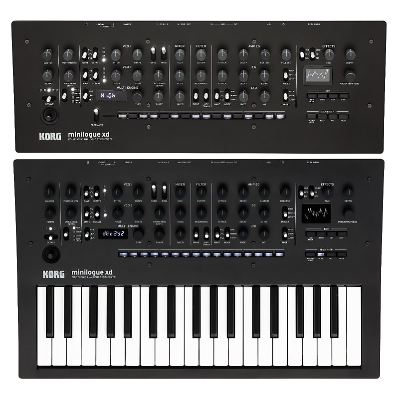 Korg Minilogue XD Полифонический аналоговый синтезатор 8-VOICE RIG MINILOGUEXD аналоговый синтезатор korg minilogue xd