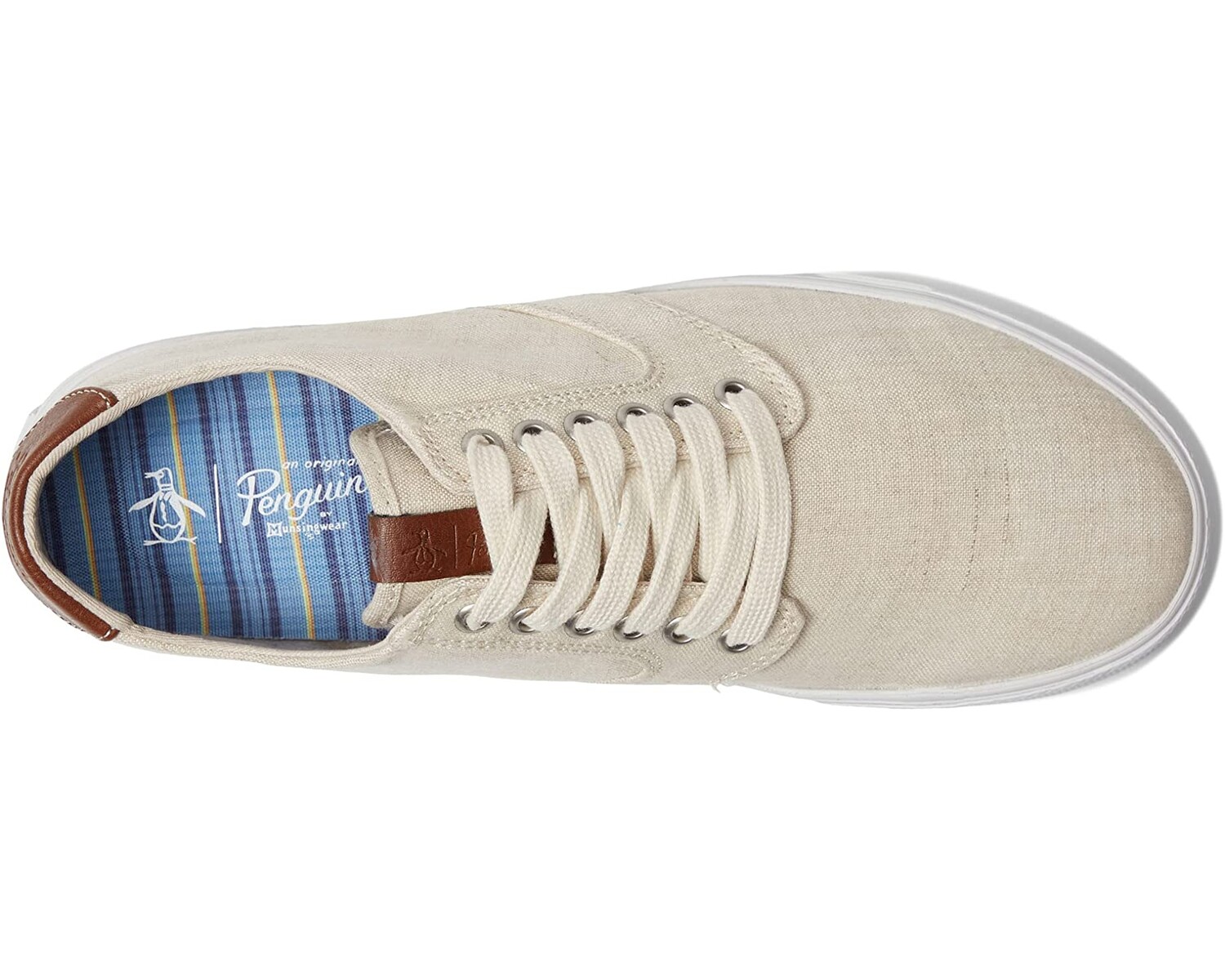 

Кроссовки Luther Lace-Up Original Penguin, кремовый