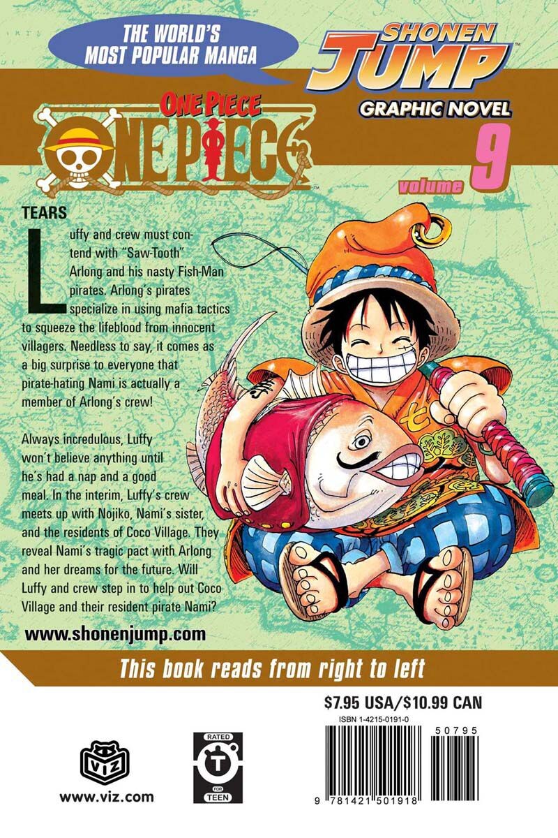 

Манга One Piece Manga Volume 9