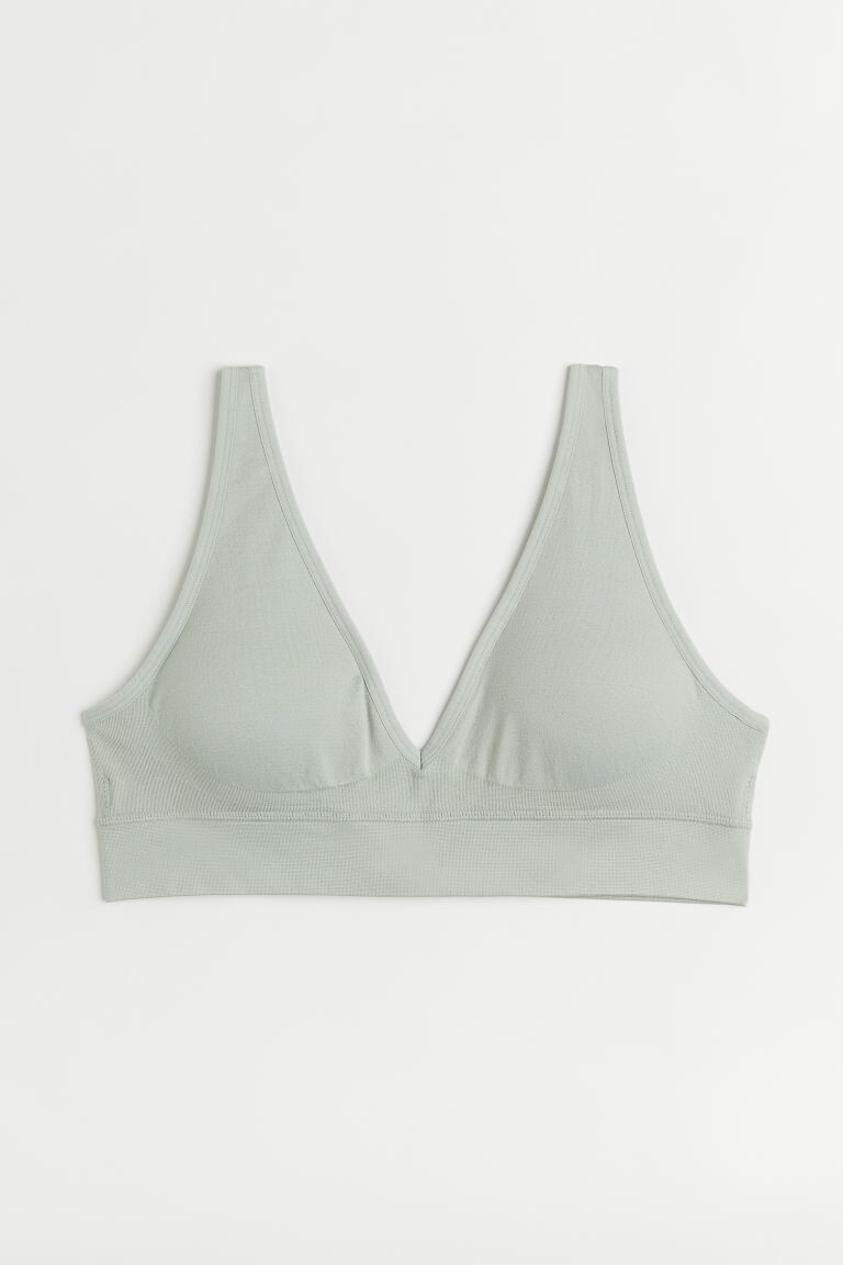 

Мягкий бюстгальтер H&M, светло-бирюзовый