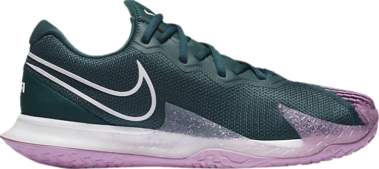 Лимитированные кроссовки Nike Court Air Zoom Vapor Cage 4 'Dark Teal Pink', синий - фото