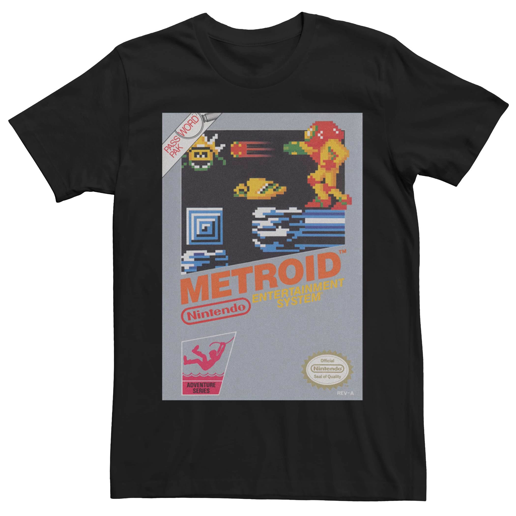 Мужская футболка Nintendo Metroid Licensed Character