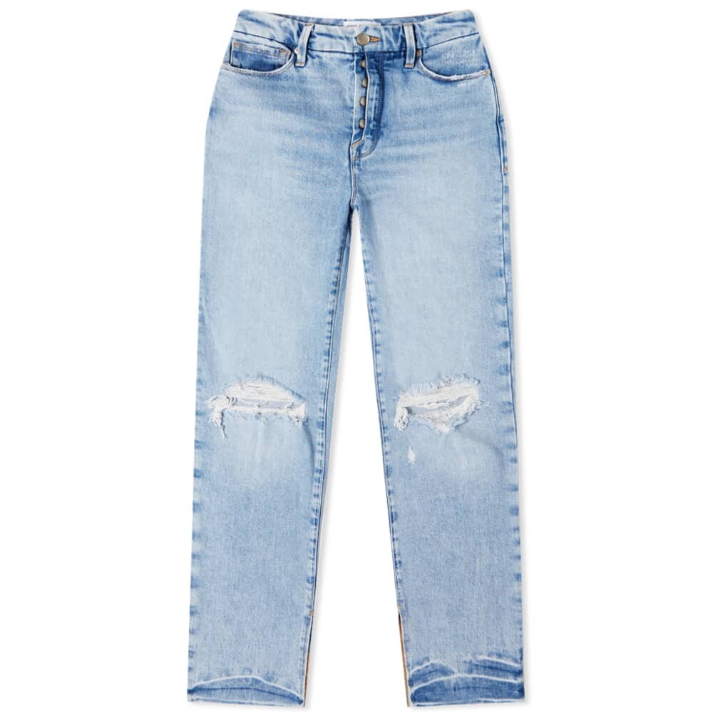 

Джинсы Good American Good Boy Straight Leg Jean
