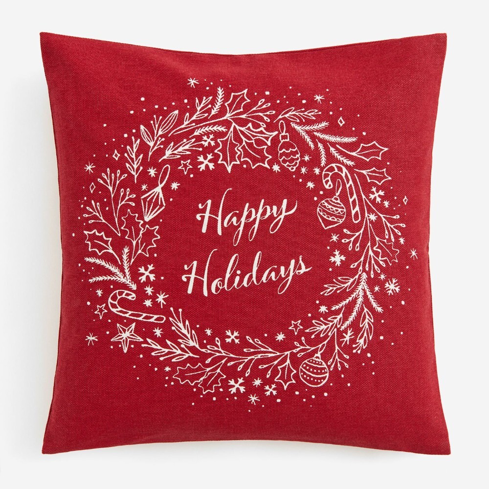 

Декоративная наволочка H&M Home Printed Patterned, красный