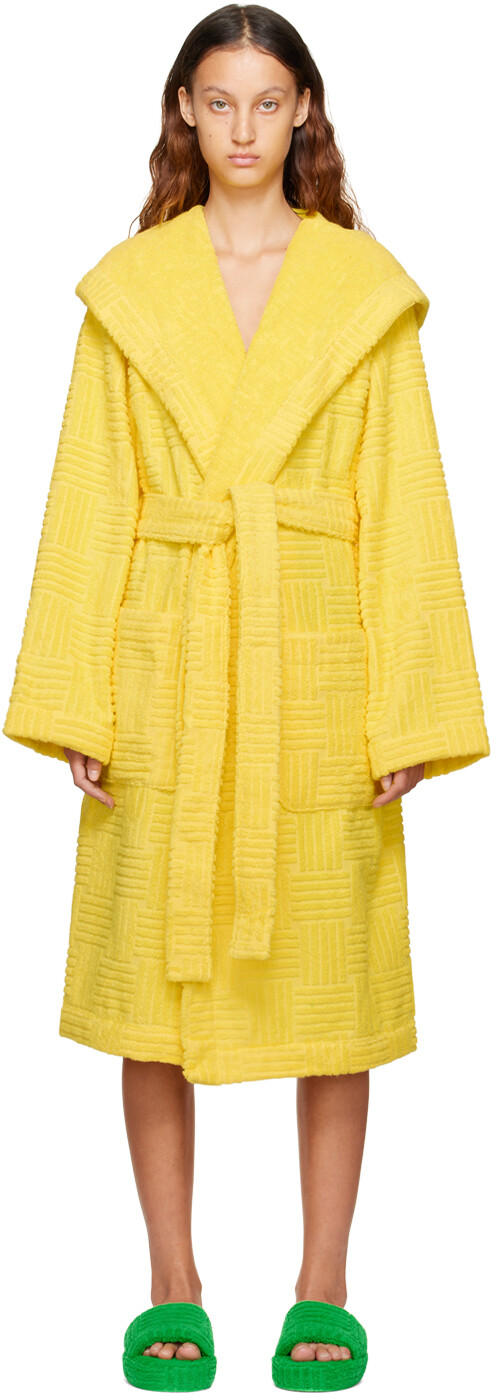 

Желтый халат Intreccio Bottega Veneta