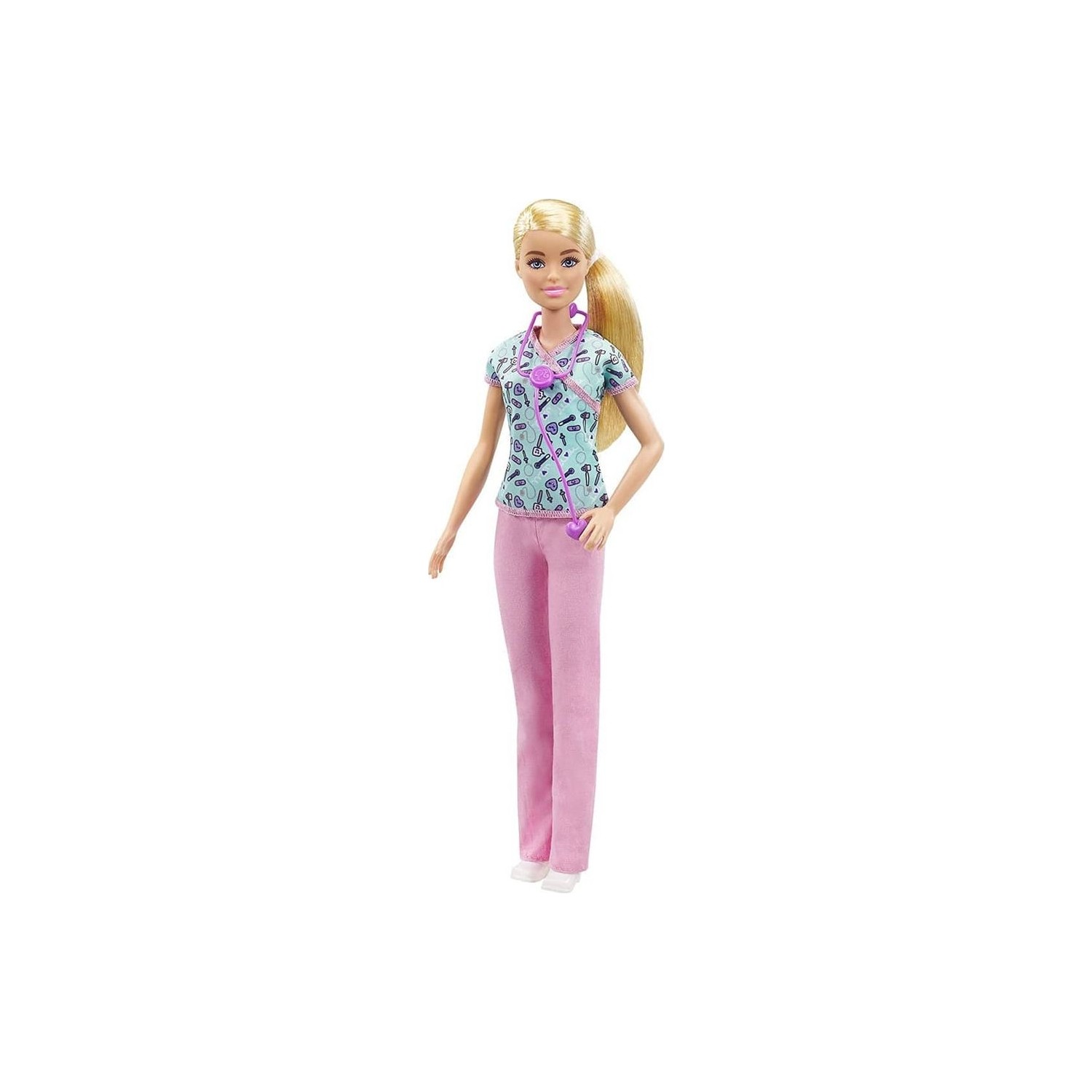 Кукла Barbie Медсестра кукла mattel barbie из серии кем быть dvf50 gtw39 педиатр