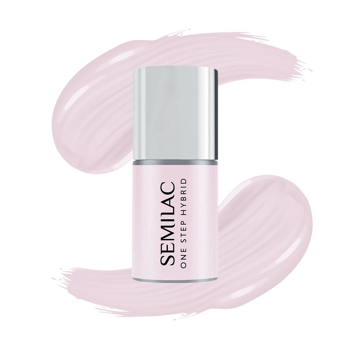 Semilac One Step Hybrid гибридный лак для ногтей, S253 Natural Pink