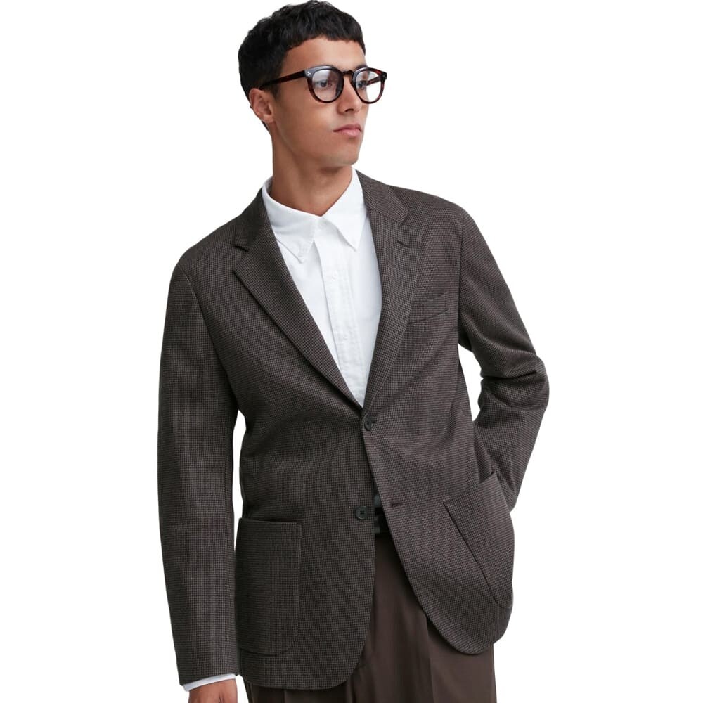 

Пиджак Uniqlo Comfort, темно-коричневый