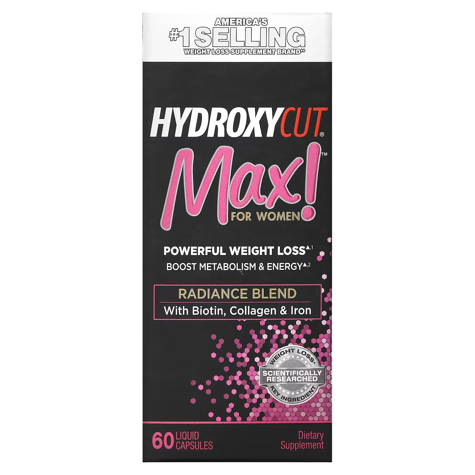 Hydroxycut, Max! для женщин, 60 быстрорастворимых капсул с жидкостью –  заказать с доставкой из-за рубежа через онлайн-сервис «CDEK.Shopping»