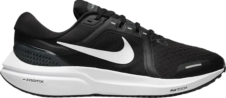 

Кроссовки Nike Air Zoom Vomero 16 Extra Wide 'Black White', черный