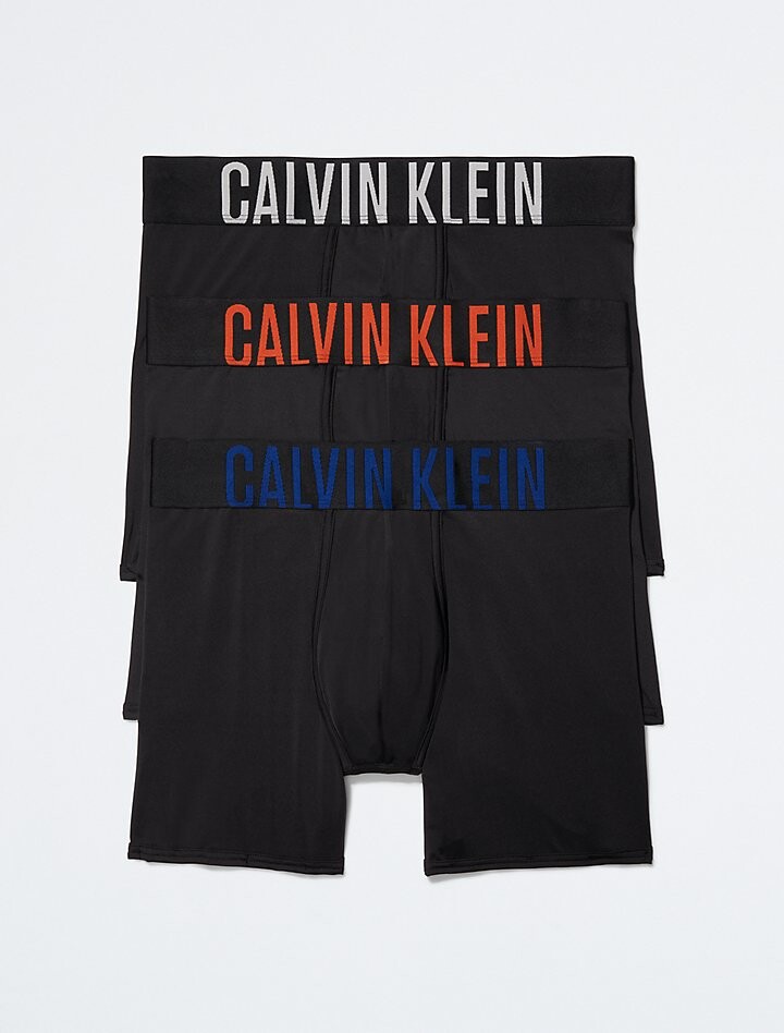 

Комплект из 3 трусов-боксеров Intense Power Micro Calvin Klein, черный