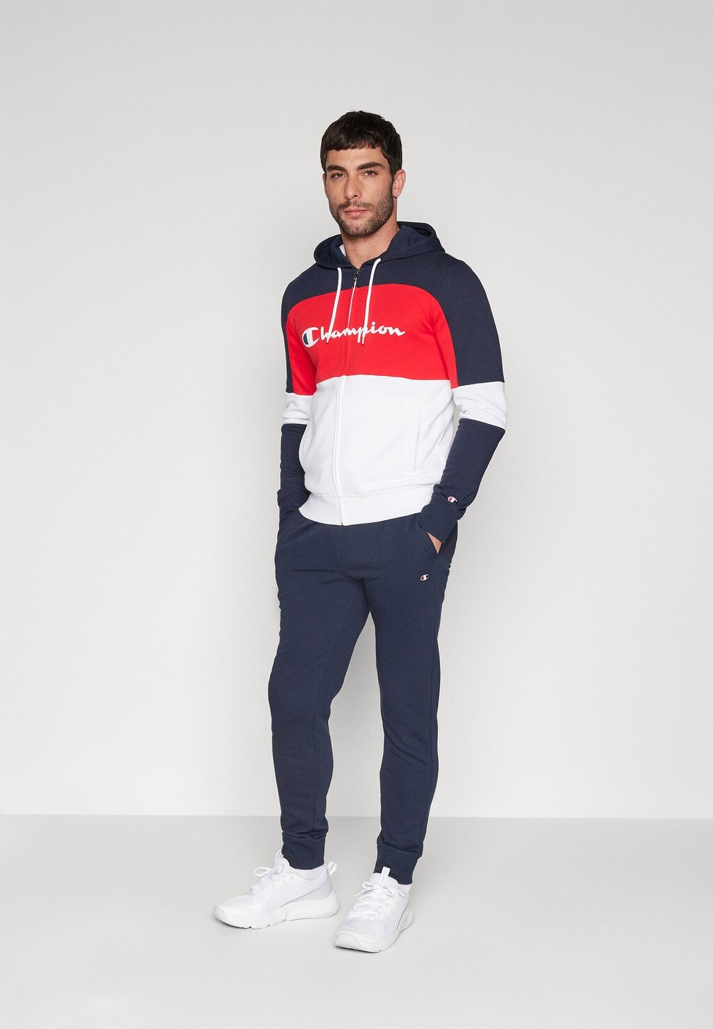 

Спортивный костюм ICONS FULL ZIP HOODED Champion, цвет white/black/red