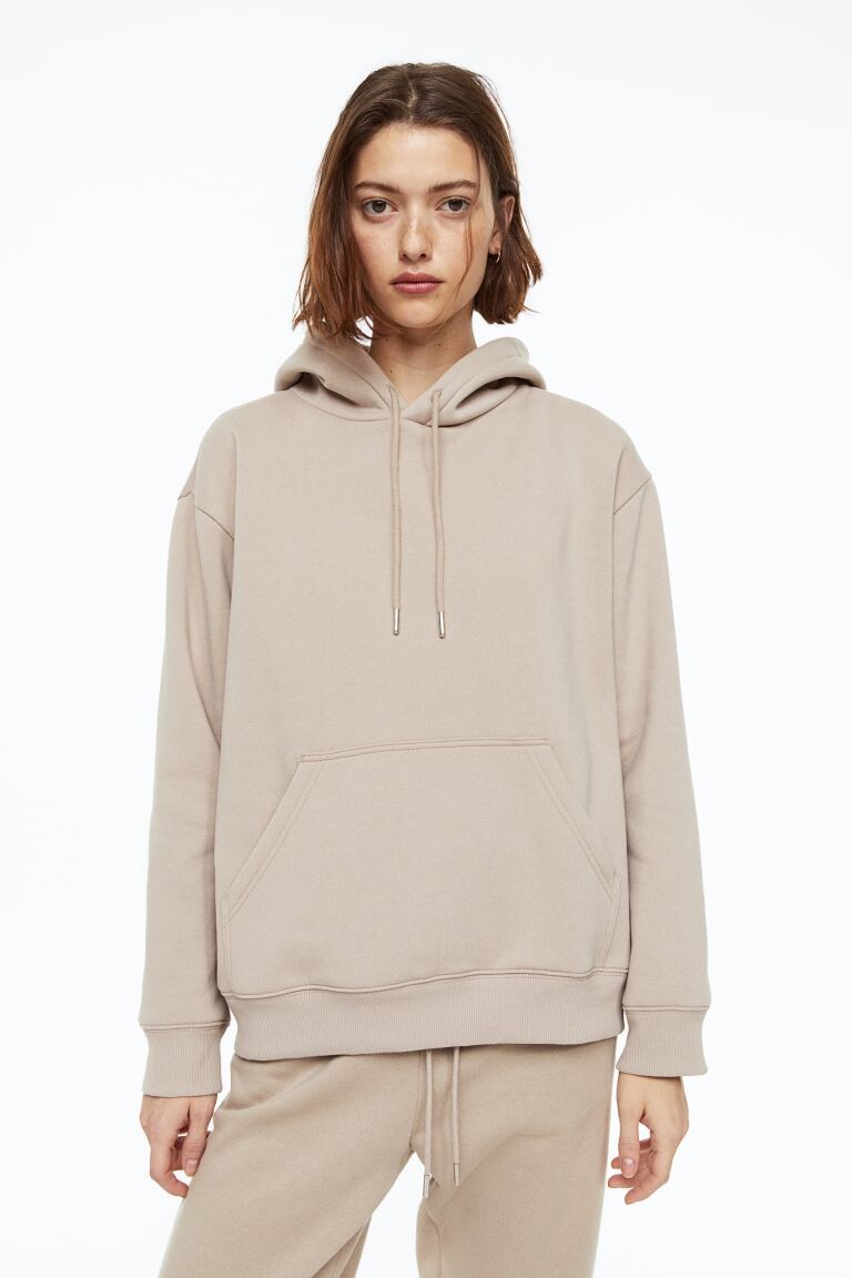

Толстовка с капюшоном H&M, бежевый
