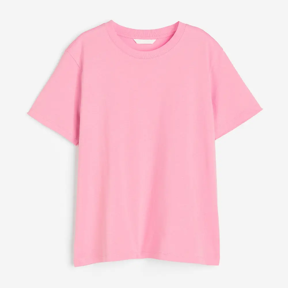

Футболка H&M Cotton, светло-розовый