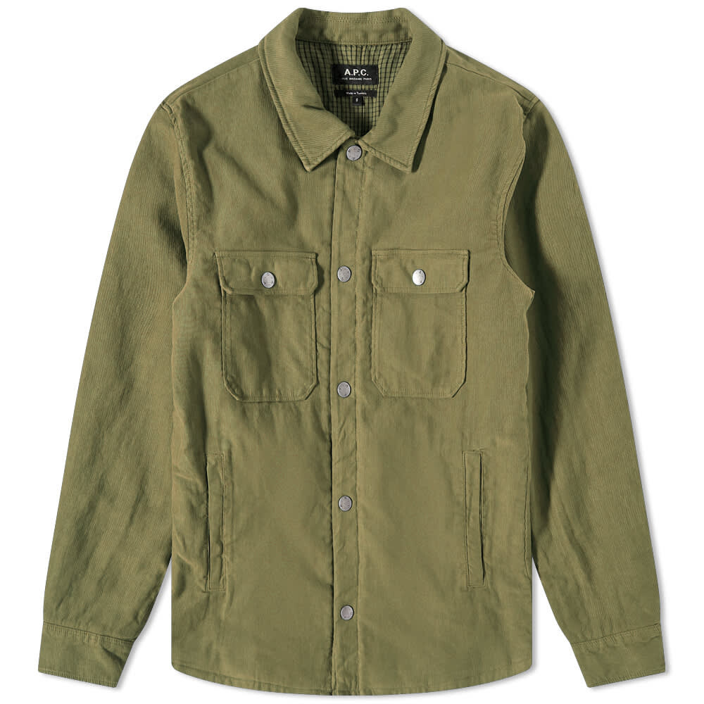 

Пиджак-рубашка Alex Overdyed A.P.C., Серый