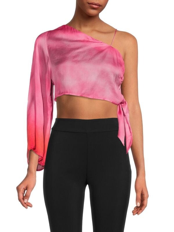 

Укороченный топ Area Stars Zoey Dip Dye, розовый