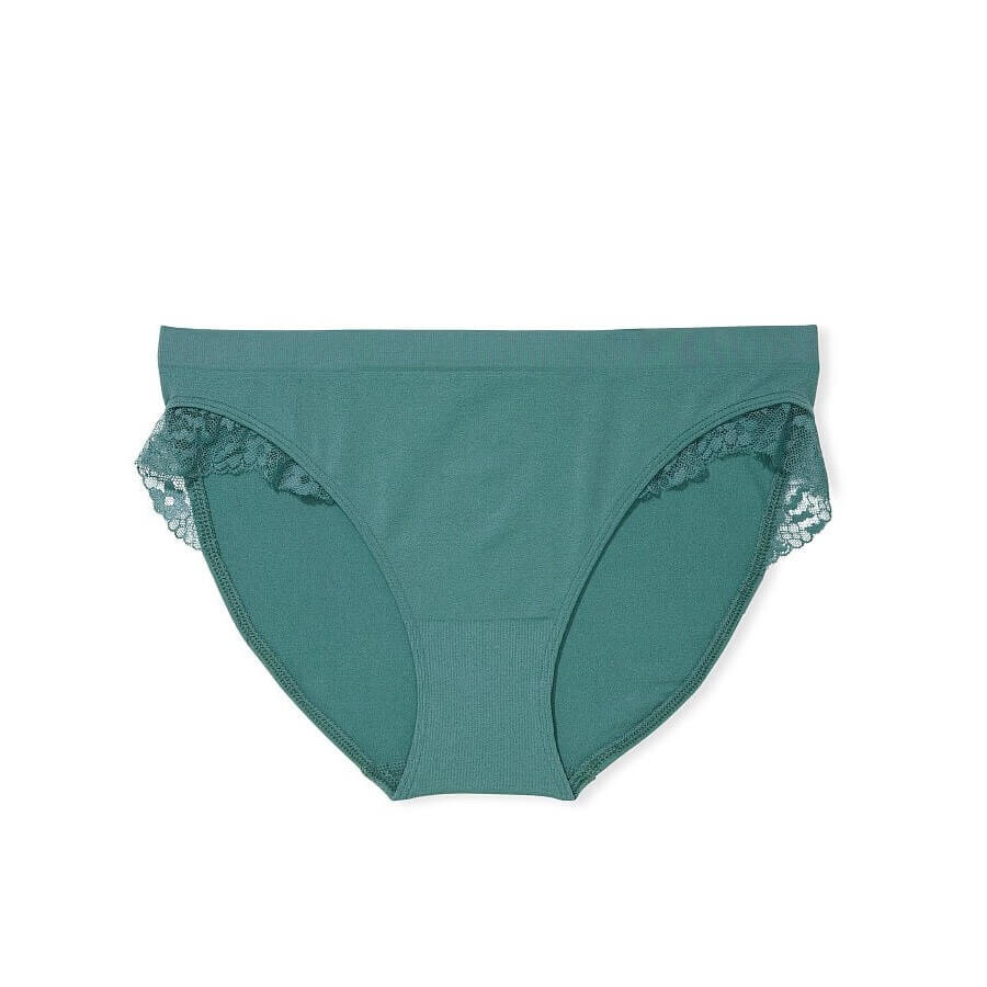 

Кружевные трусики-бикини Victoria’s Secret Seamless, бирюзовый