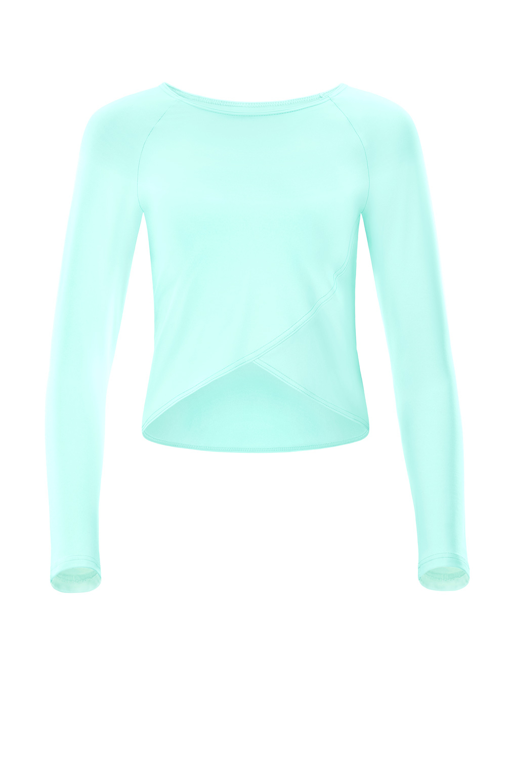 Лонгслив Winshape Functional Light and Soft Cropped Long Sleeve Top AET131LS, цвет delicate mint