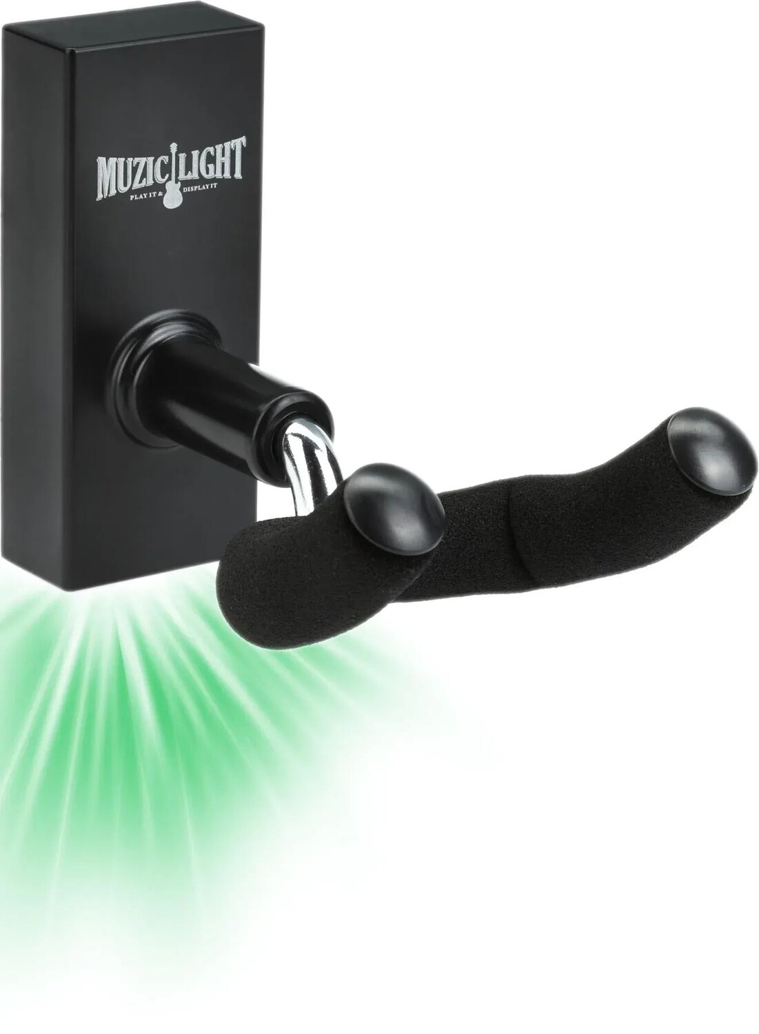 

MuzicLight MZG101 Настенная вешалка для гитары - зеленая