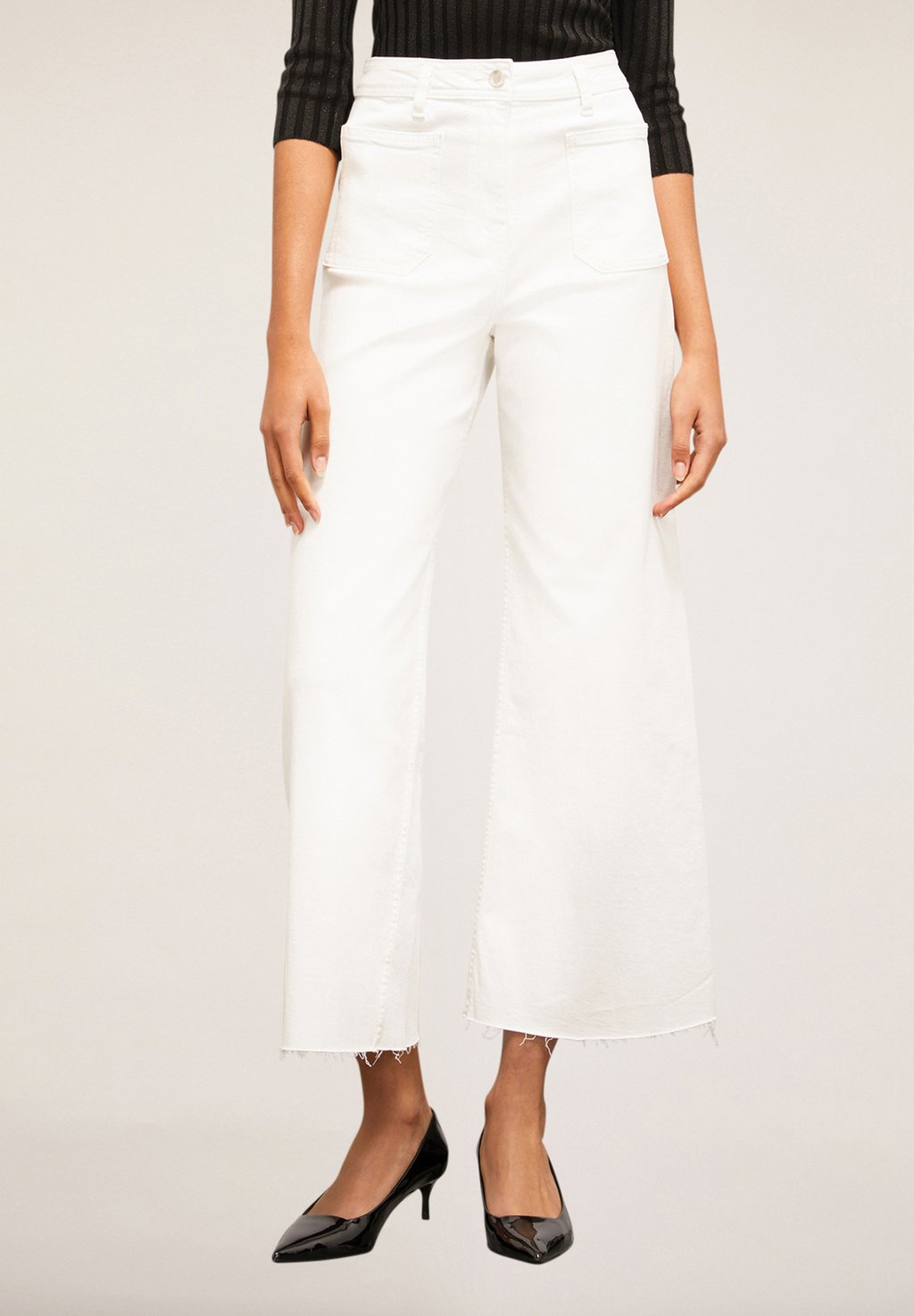 Брюки Motivi, белый брюки motivi блестящие 48 размер