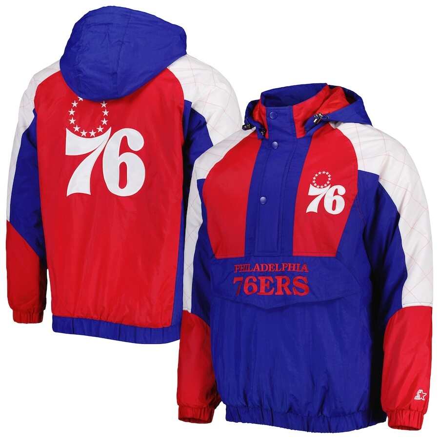 

Куртка Starter Philadelphia 76Ers, роял