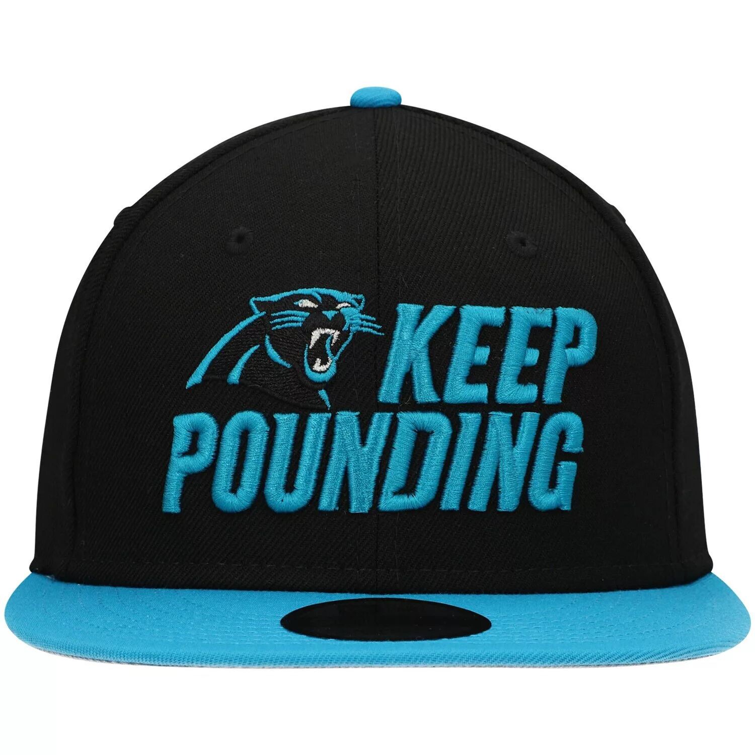 

Мужская кепка New Era Black Carolina Panthers Keep Pounding 9FIFTY Snapback