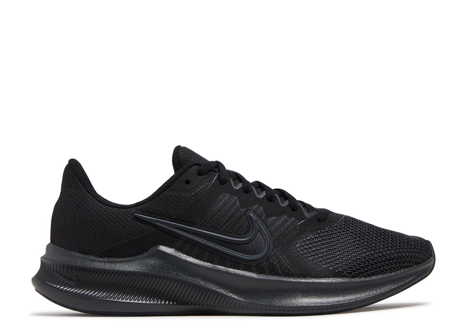 Кроссовки Nike Wmns Downshifter 11 'Black Dark Smoke Grey', черный