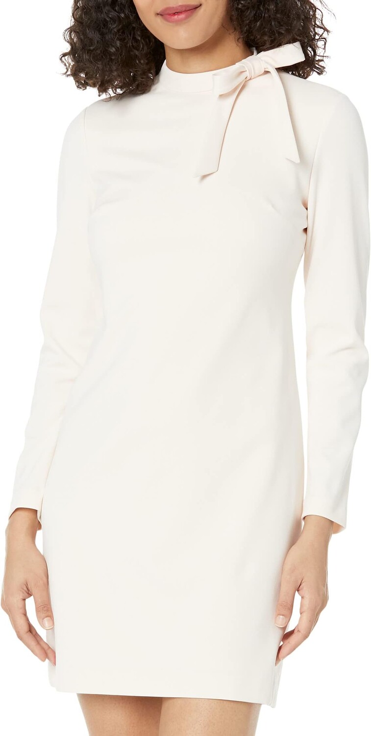 

Платье Long Sleeve with Neck Bow Calvin Klein, цвет Blossom