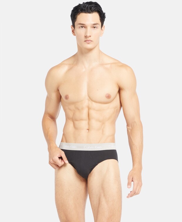 

Трусы, упаковка 3 шт. Calvin Klein, темно-красный