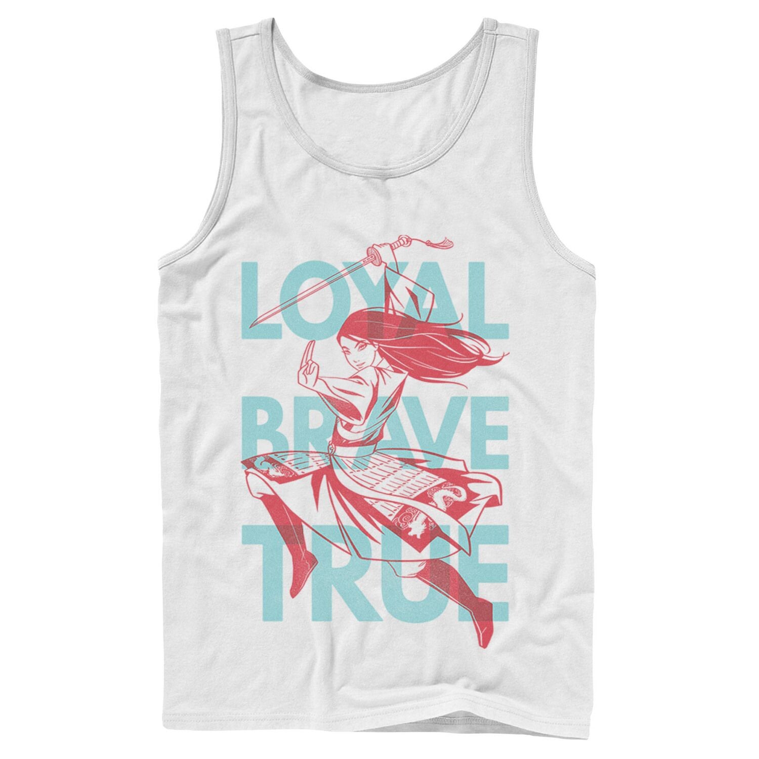 

Мужская майка Disney Mulan Loyal Brave True