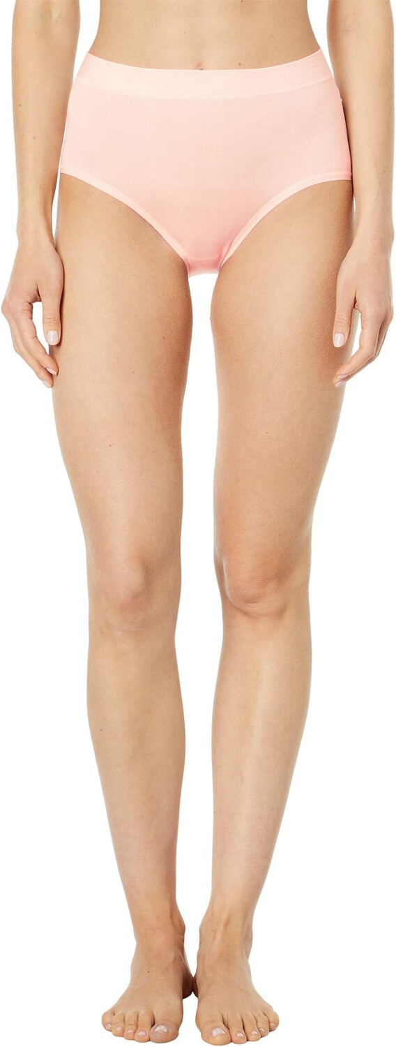 

Трусы с высокой посадкой Second Skin Tommy John, цвет Soft Pink