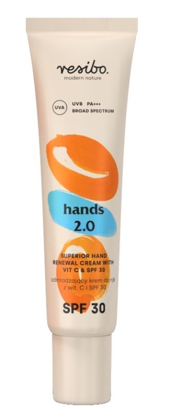

Крем для рук Resibo Hands 2.0 Vitamin C SPF30, 30 мл