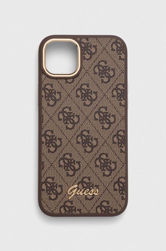 

Чехол для iPhone 14 Plus 6,7 дюйма Guess, коричневый