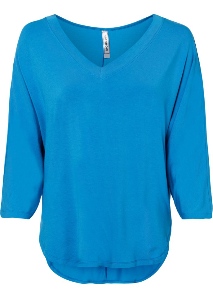 Рубашка с рукавами 3/4 Rainbow, синий кефаль бухта пеликанoff непотрошеная вес