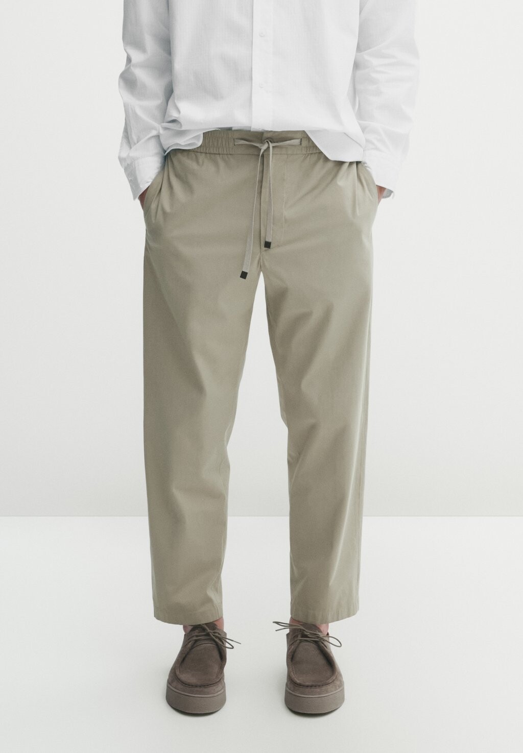 

Брюки спортивные Massimo Dutti, цвет light green