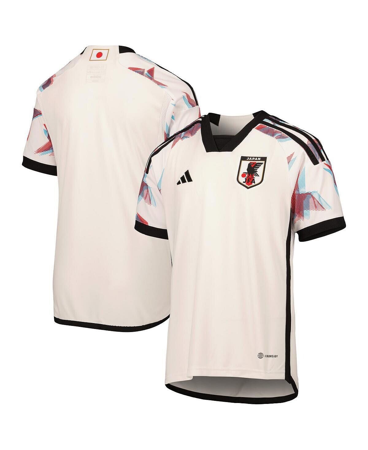 

Реплика выездной майки сборной Японии Big Boys White 2022/23 adidas