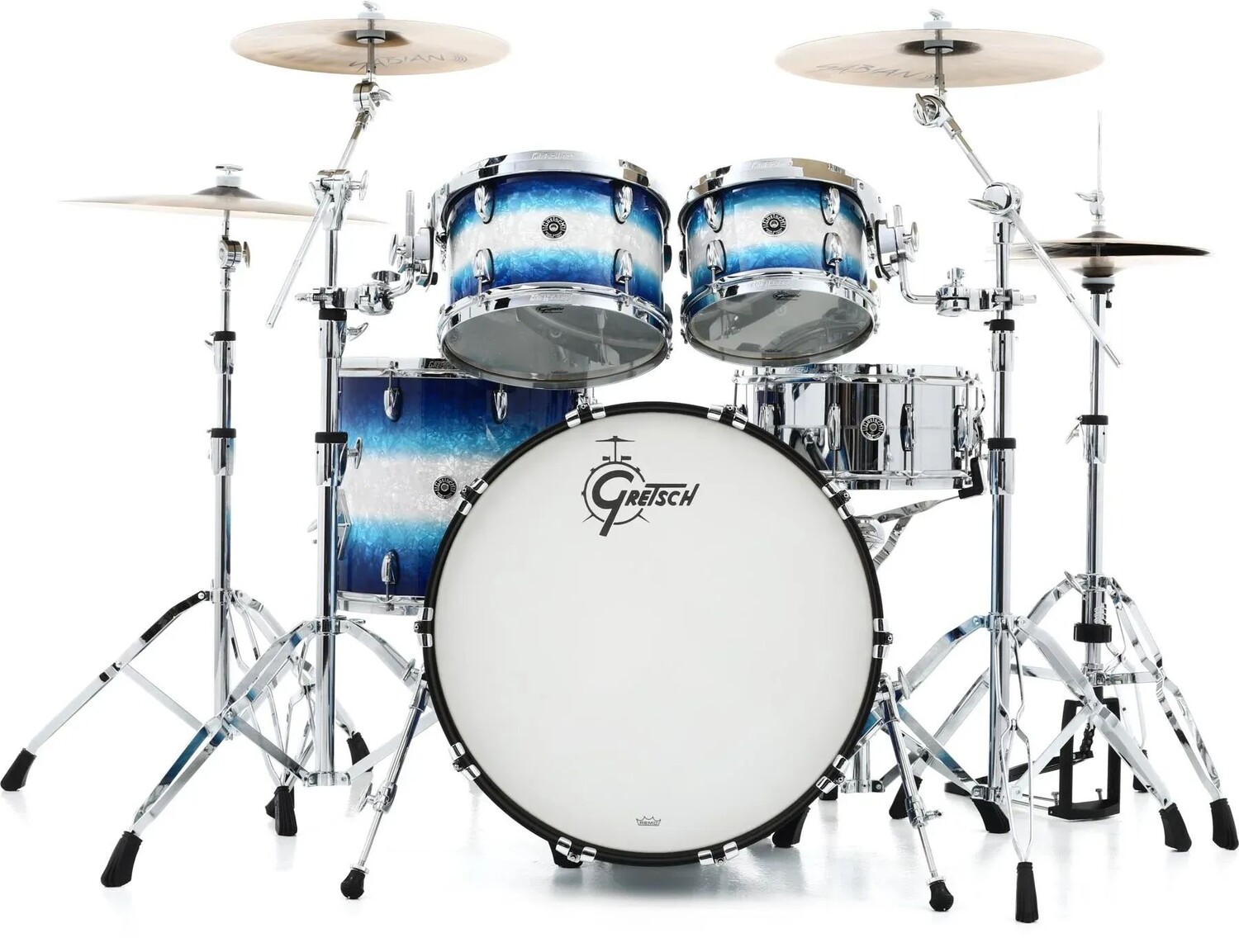 

Gretsch Drums Brooklyn GB-E6246 Набор из 4 предметов - Blue Burst Pearl