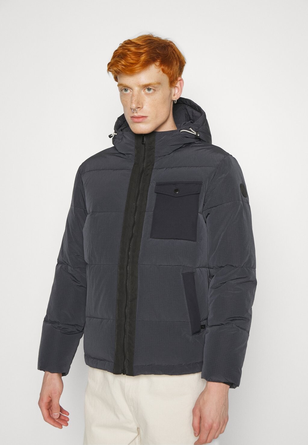 

Зимняя куртка Scotch & Soda КУРТКА С КАПЮШОНОМ, черный