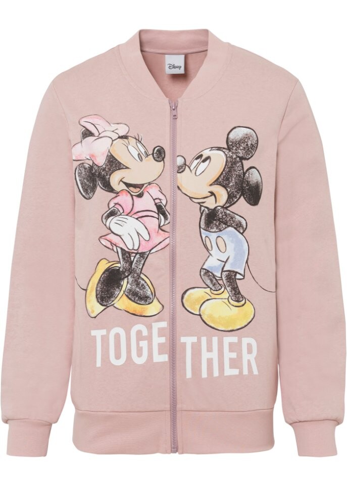 

Толстовка с принтом микки мауса Disney, розовый