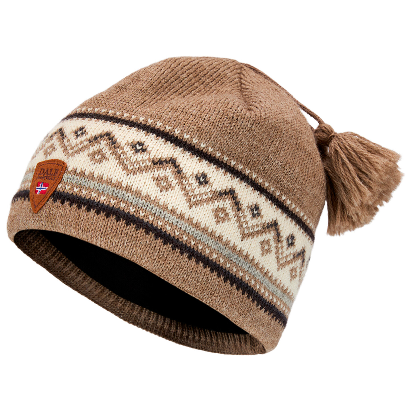 

Шапка Dale Of Norway Vail Hat, цвет Mountainstone/Off White/Coffee