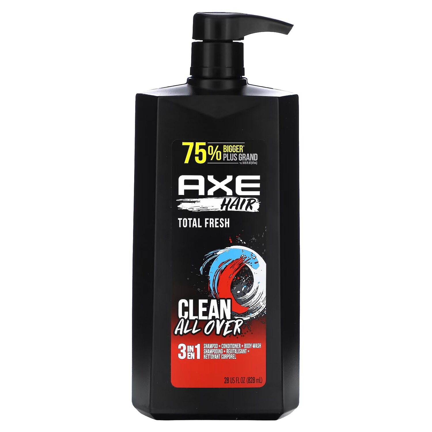 Шампунь 3 в 1 Axe Hair Clean All Over