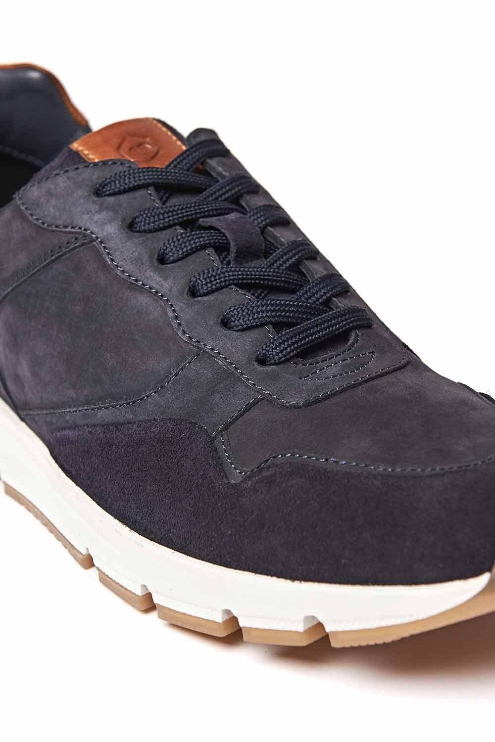 

Кроссовки 'Winger' Nubuck And Suede Trainers Moshulu, синий