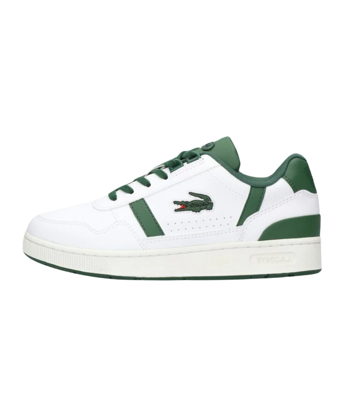 Низкие кеды в стиле ретро Lacoste, белый