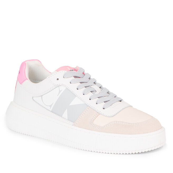 

Кроссовки Calvin Klein Jeans ChunkyCupsole Laceup, белый