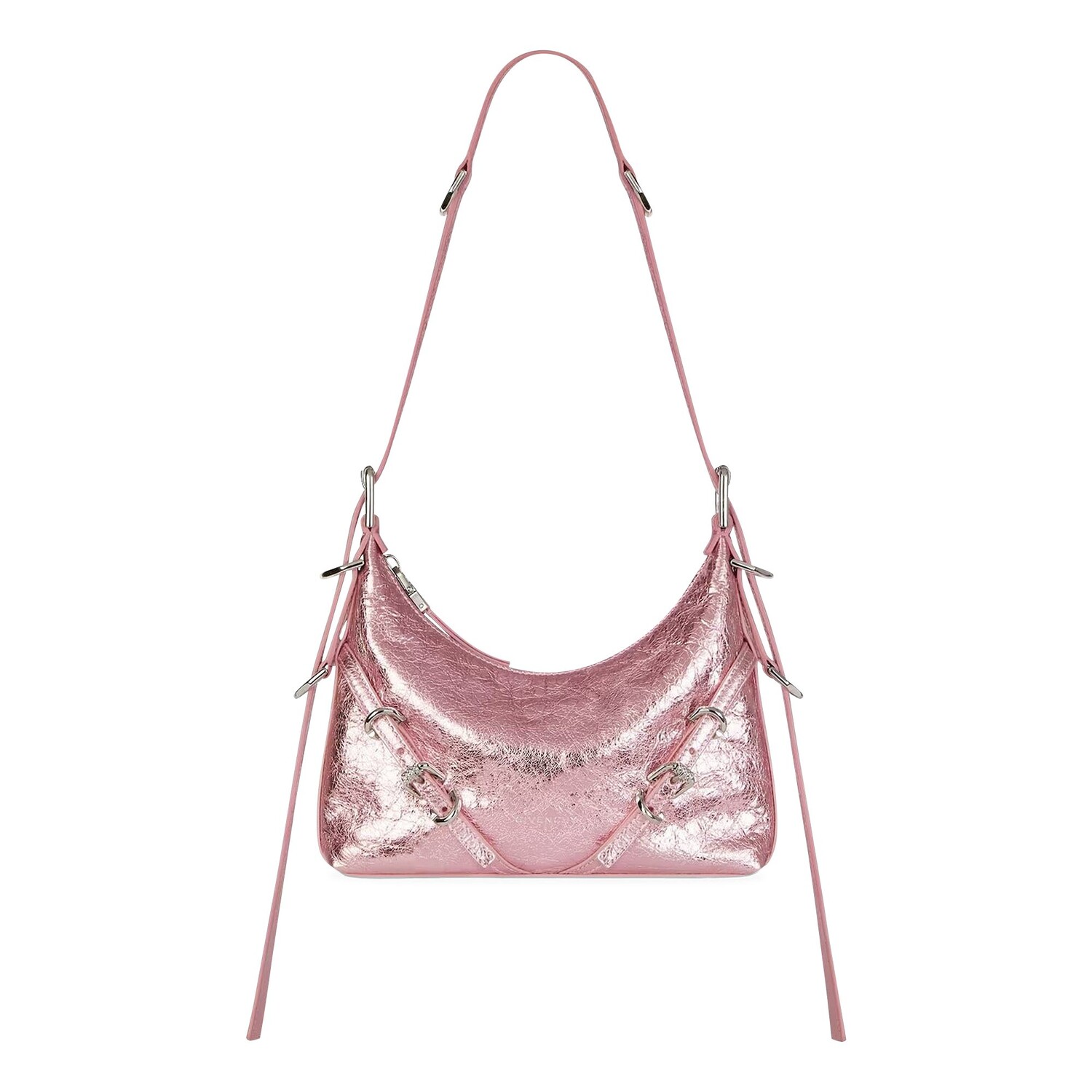 

Мини-сумка Givenchy Voyou, Блестящий розовый