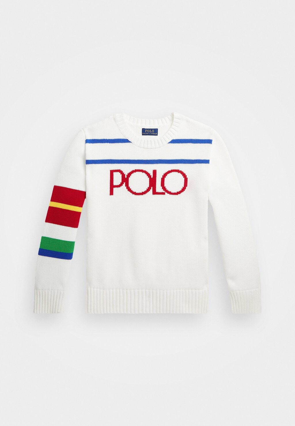 

Свитер Polo Ralph Lauren, Deckwash белый мульти