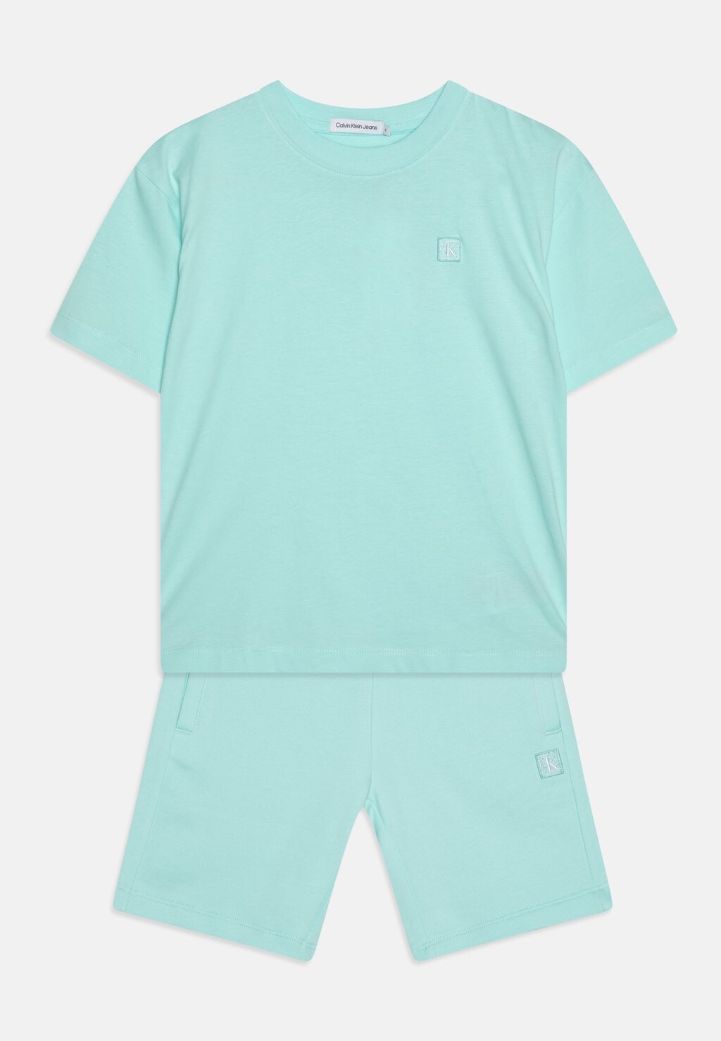 

Шорты MONO MINI BADGE UNISEX SET Calvin Klein Jeans, цвет blue tint