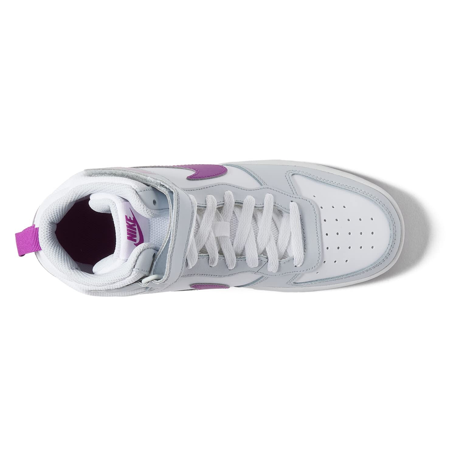 

Кроссовки Nike Kids Court Borough Mid 2 (Big Kid)